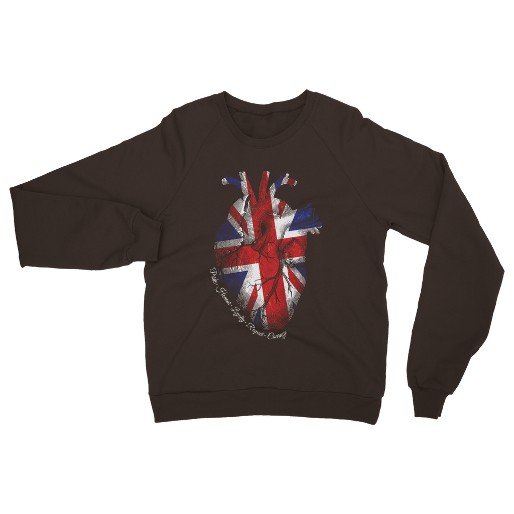 Pride Honour Loyalty Respect Courage Classic Adult Sweatshirt