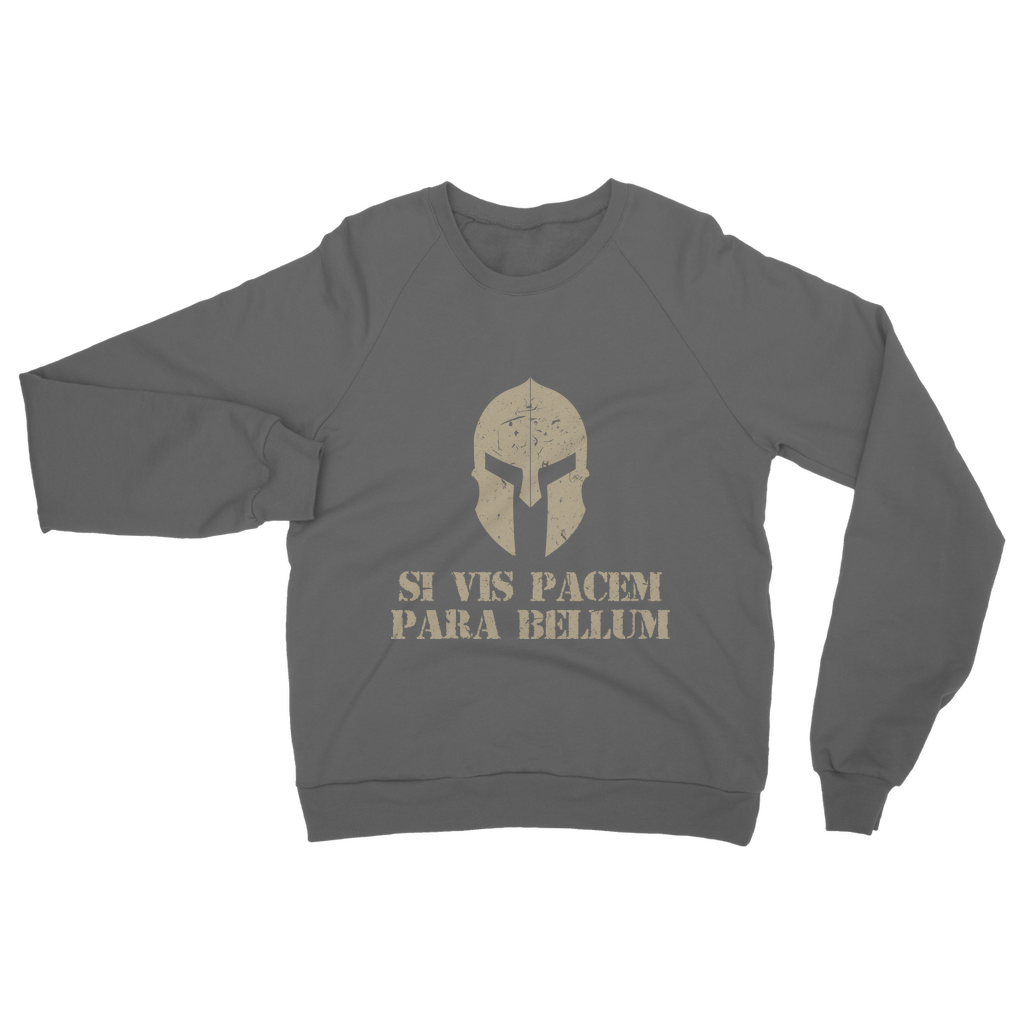 Spartan x Si Vis Pacem Para Bellum Classic Adult Sweatshirt