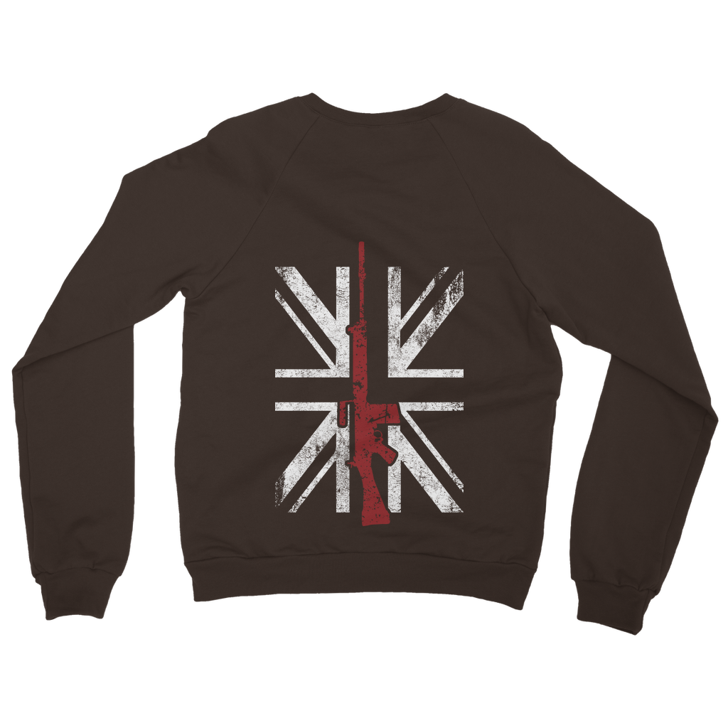 Thin Red Line - SLR (Back Print) Classic Adult Sweatshirt