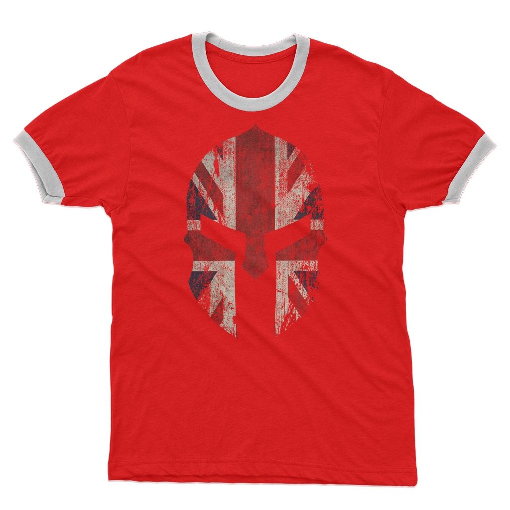 British Spartan Adult Ringer T-Shirt