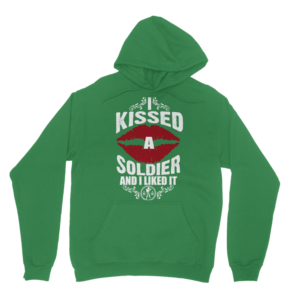 I Kissed A Soldier And I Liked It Classic Adult Hoodie