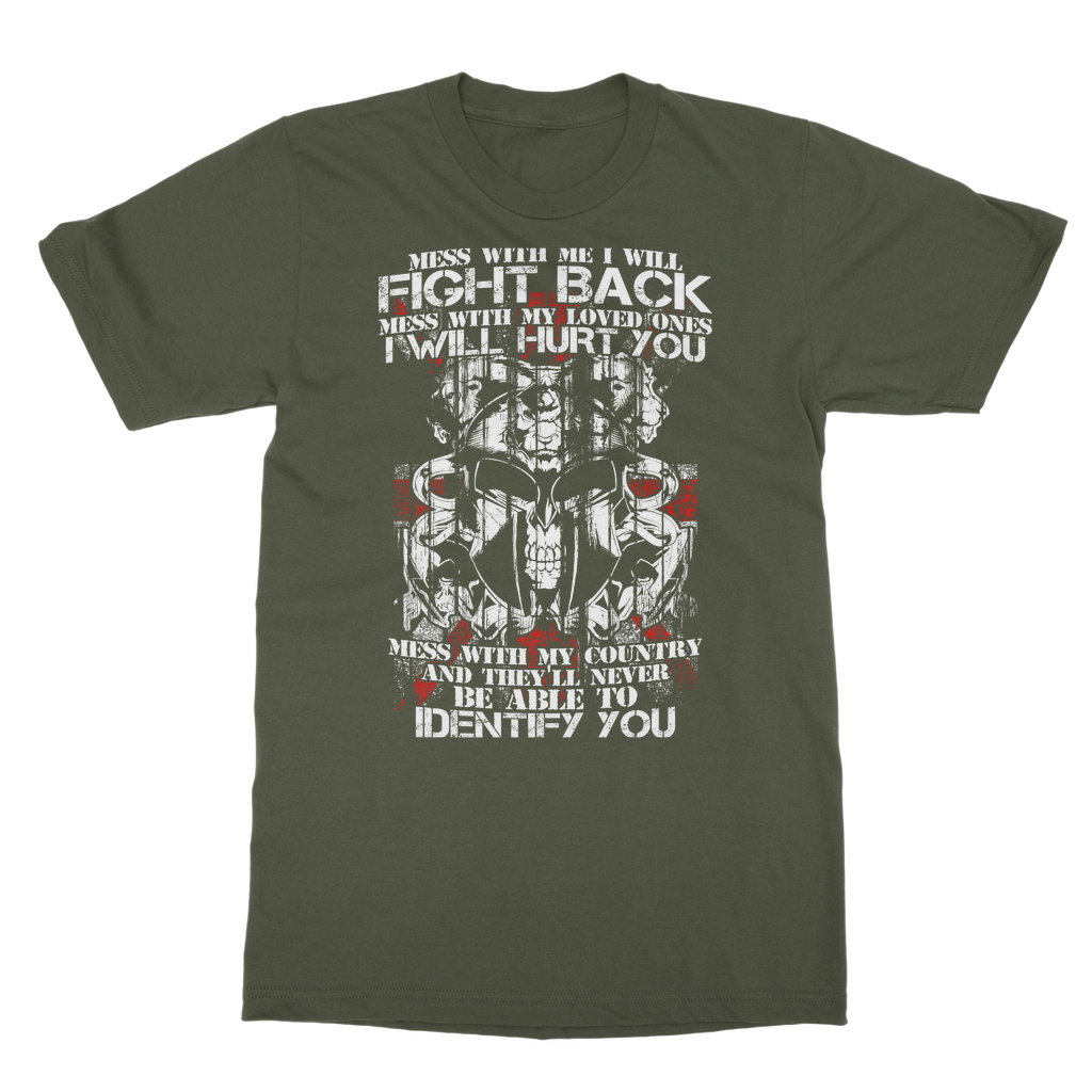 Don't Mess With My Country Classic Adult T-Shirt