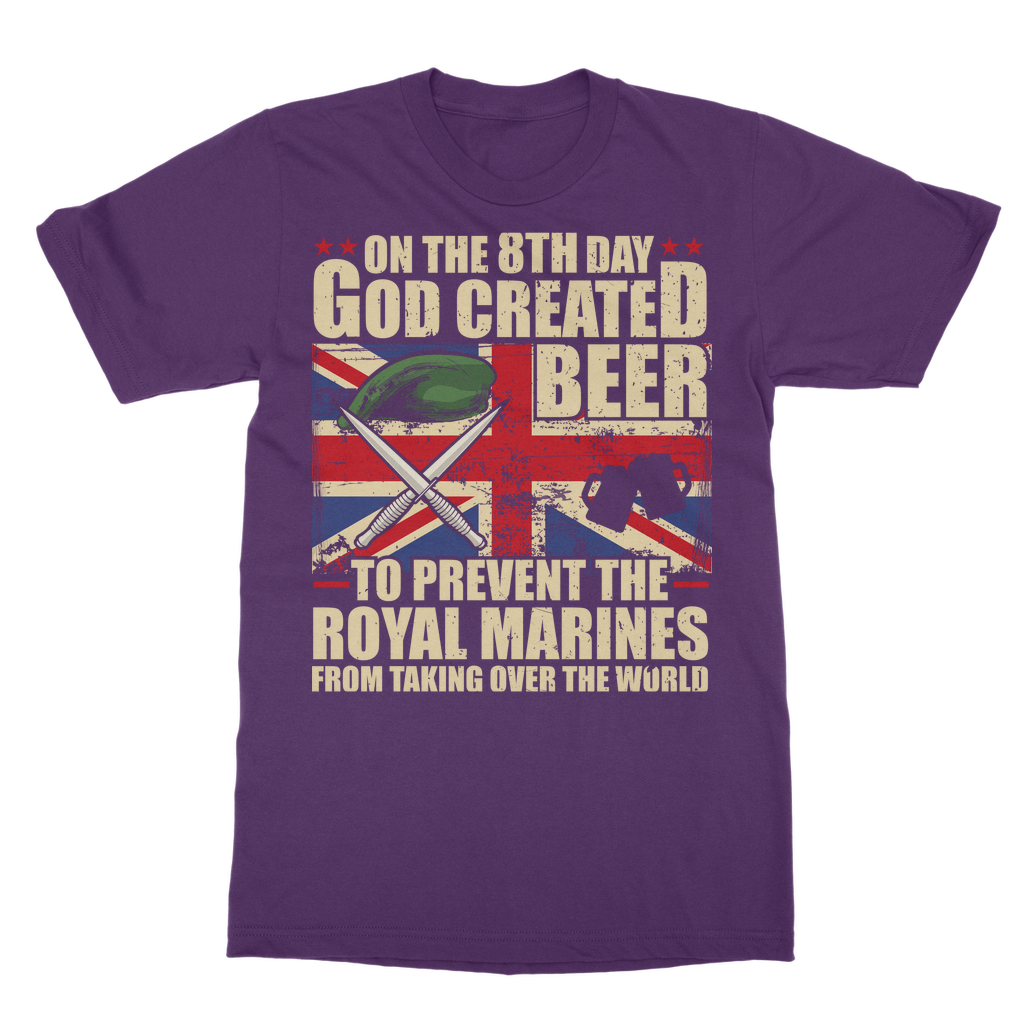 Royal Marines Love Beer Classic Adult T-Shirt