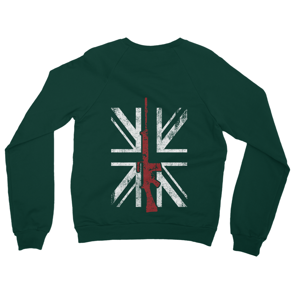 Thin Red Line - SLR (Back Print) Classic Adult Sweatshirt