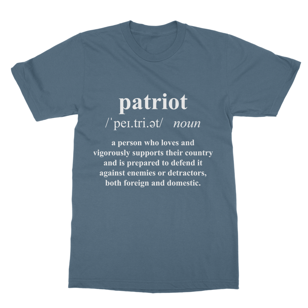 Patriot Dictionary Classic Adult T-Shirt