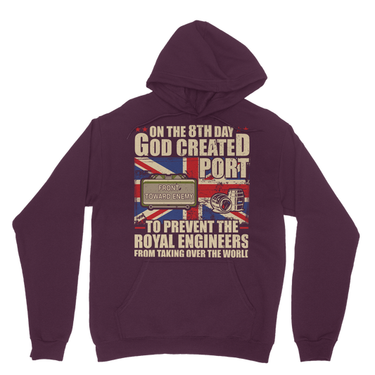 Royal Engineers Love Port Classic Adult Hoodie