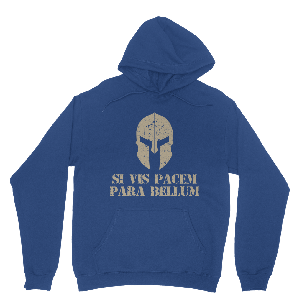 Spartan x Si Vis Pacem Para Bellum Classic Adult Hoodie