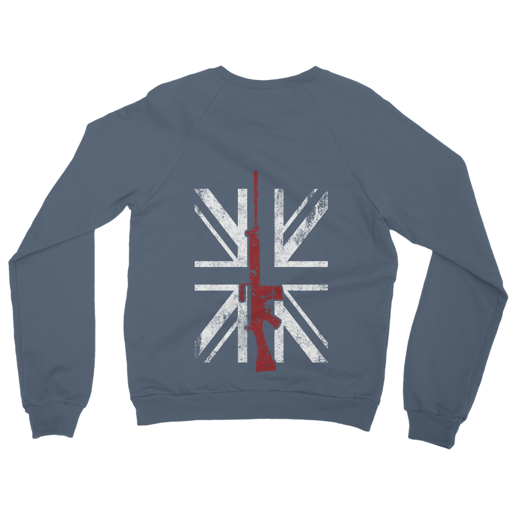 Thin Red Line - SLR (Back Print) Classic Adult Sweatshirt