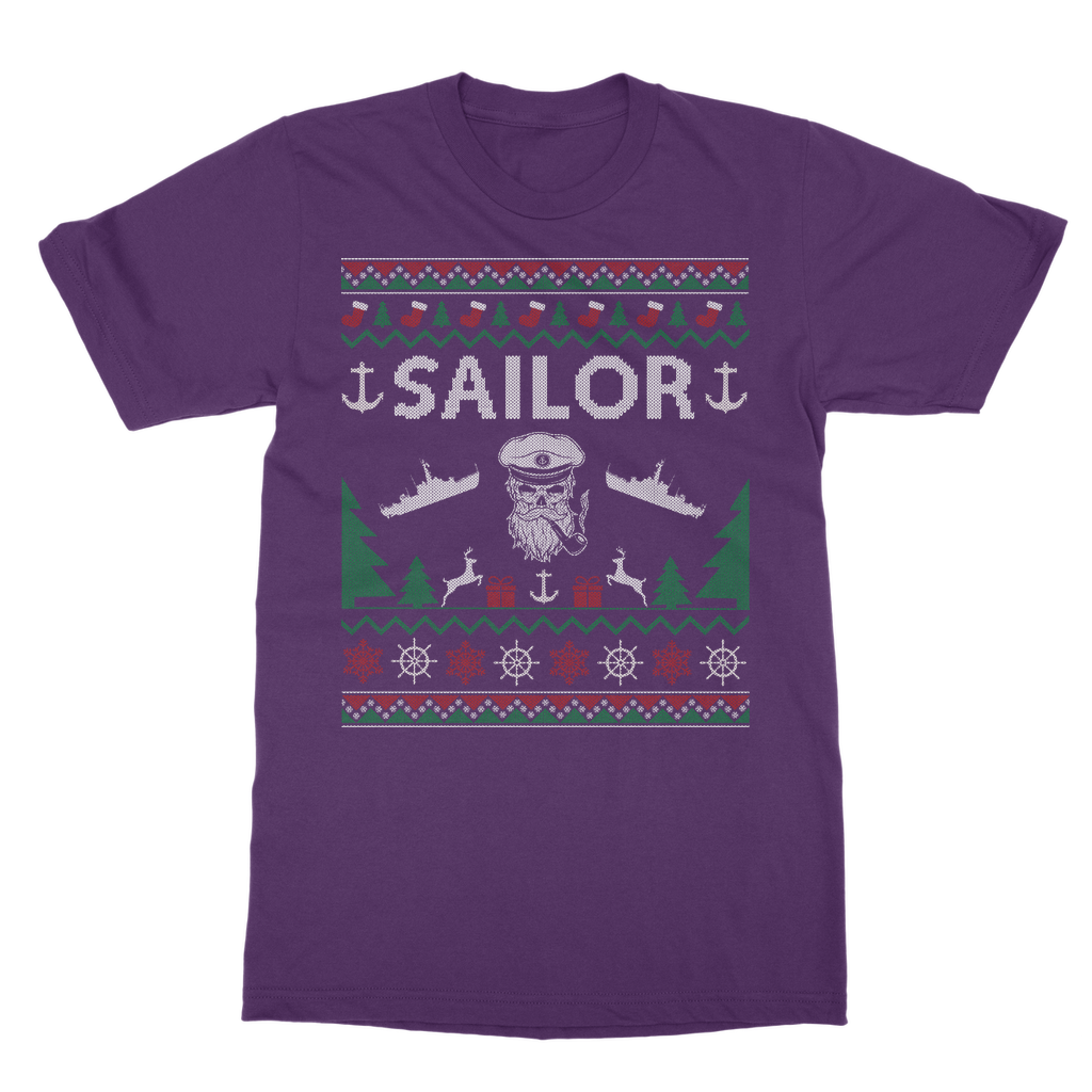 Sailor Christmas Classic Adult T-Shirt