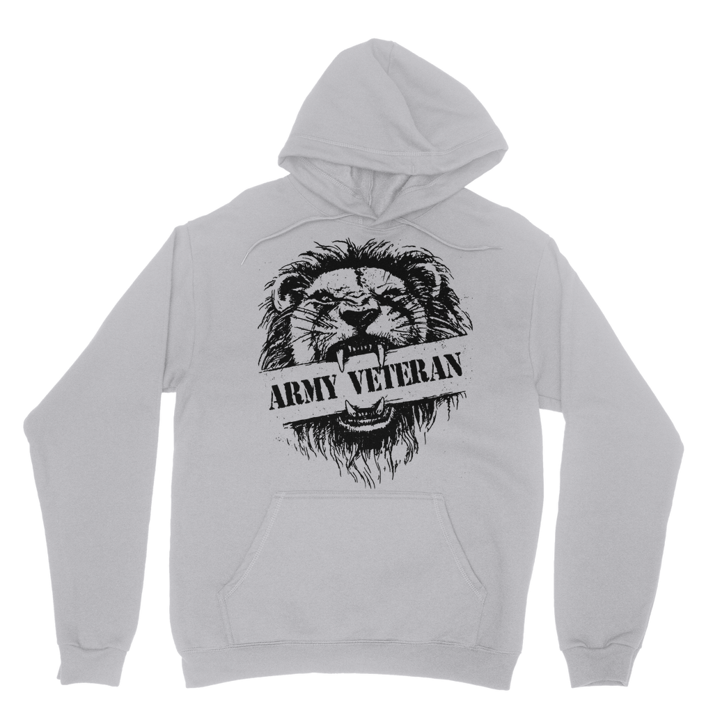 Army Veteran x British Lion Classic Adult Hoodie