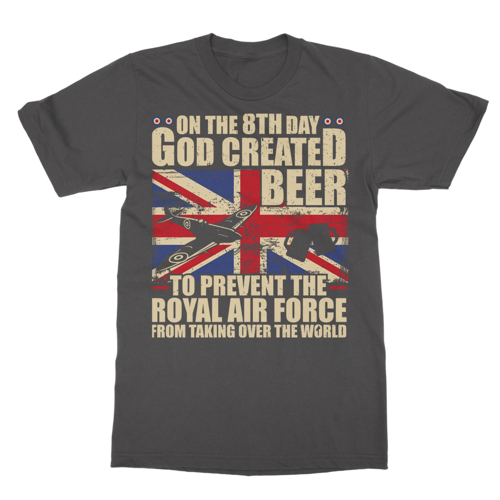 Royal Air Force Loves Beer Classic Adult T-Shirt