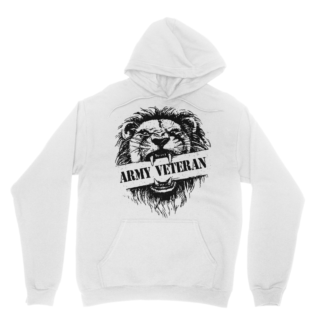 Army Veteran x British Lion Classic Adult Hoodie