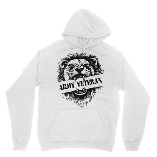 Army Veteran x British Lion Classic Adult Hoodie
