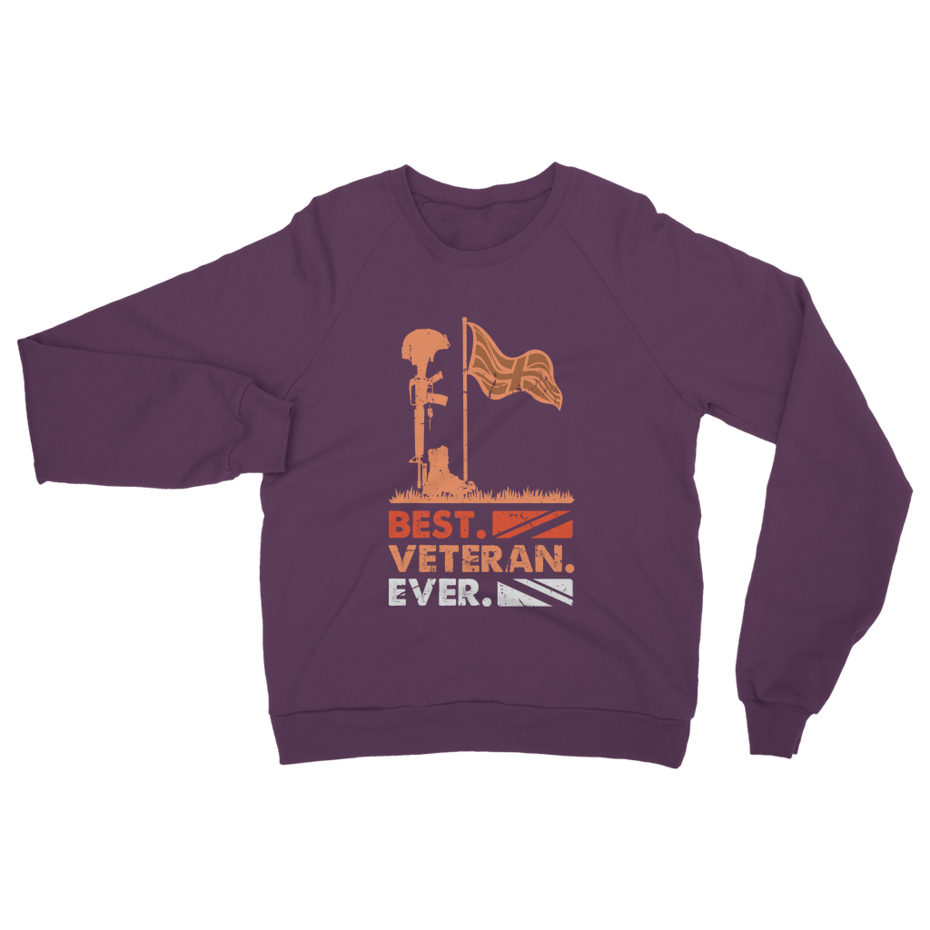 Best. Veteran. Ever. Classic Adult Sweatshirt