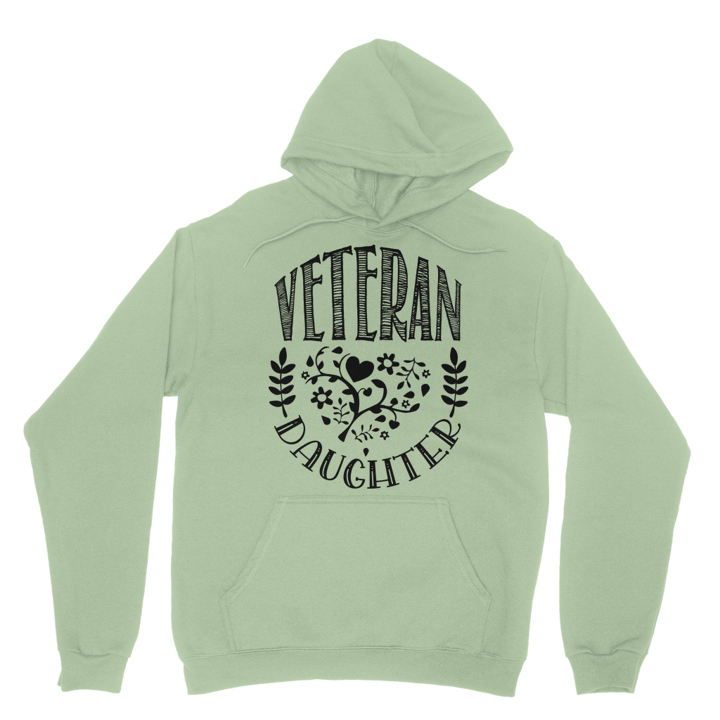 Veteran Daughter Classic Adult Hoodie