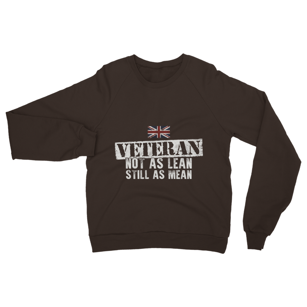 Veteran - Not As Lean Still As Mean Classic Adult Sweatshirt