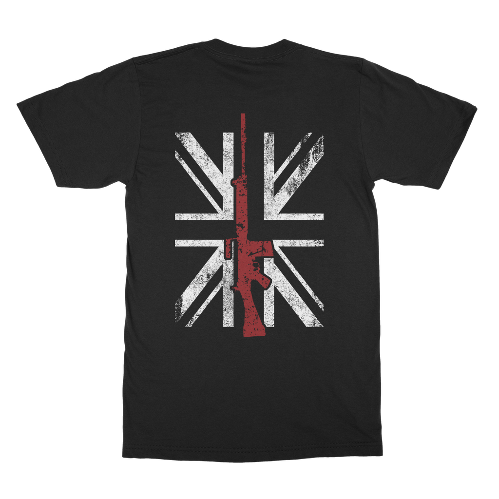 Thin Red Line - SLR (Back Print) Classic Adult T-Shirt