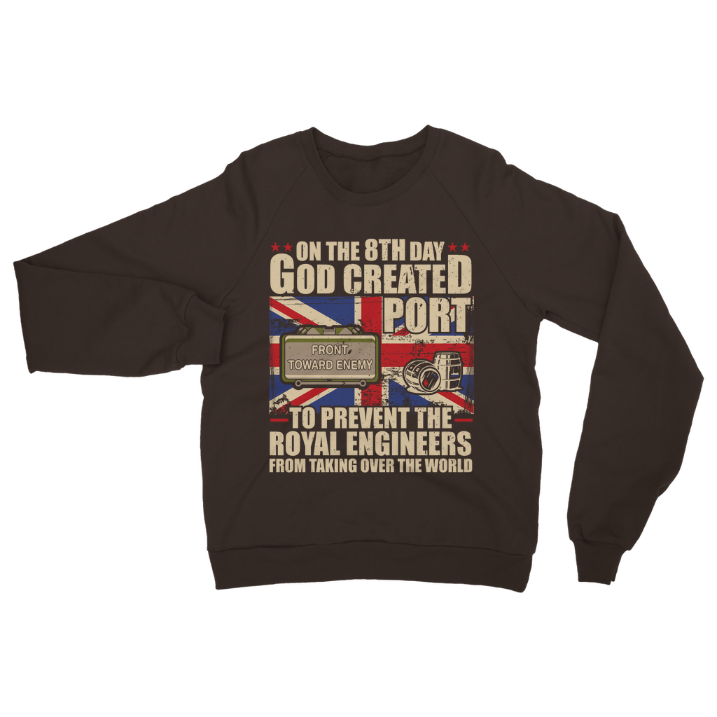 Royal Engineers Love Port Classic Adult Sweatshirt