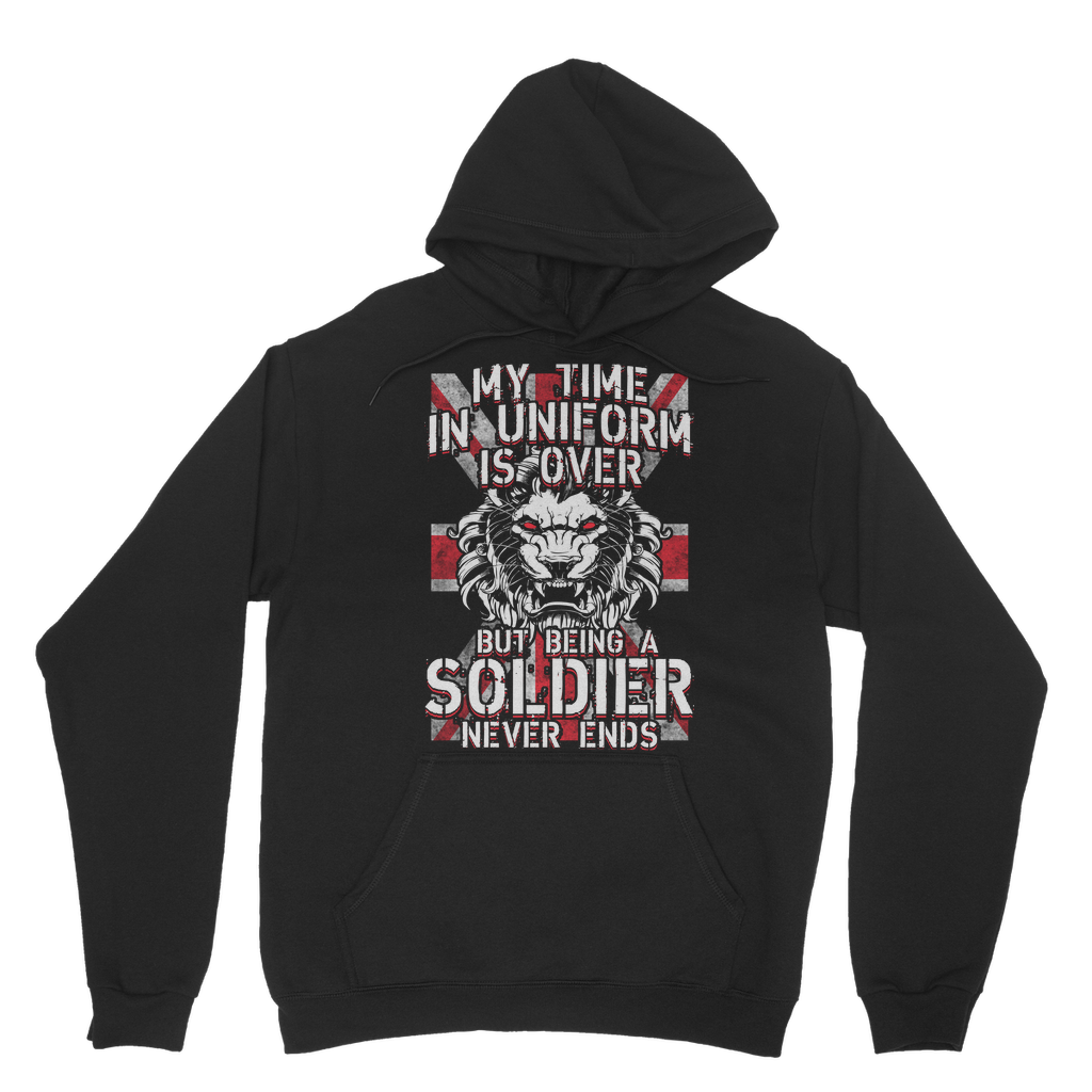 Being A Soldier Never Ends Classic Adult Hoodie