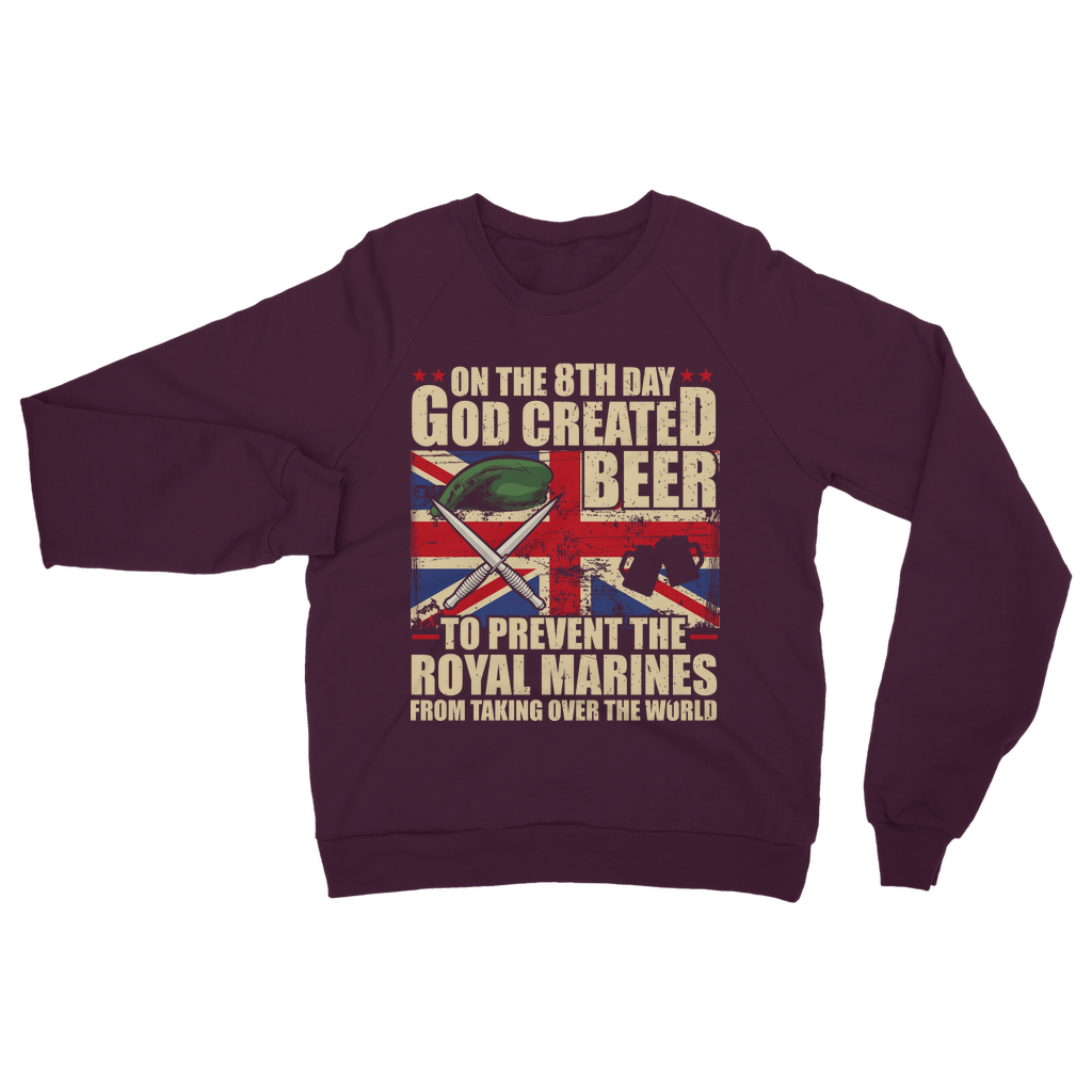 Royal Marines Love Beer Classic Adult Sweatshirt