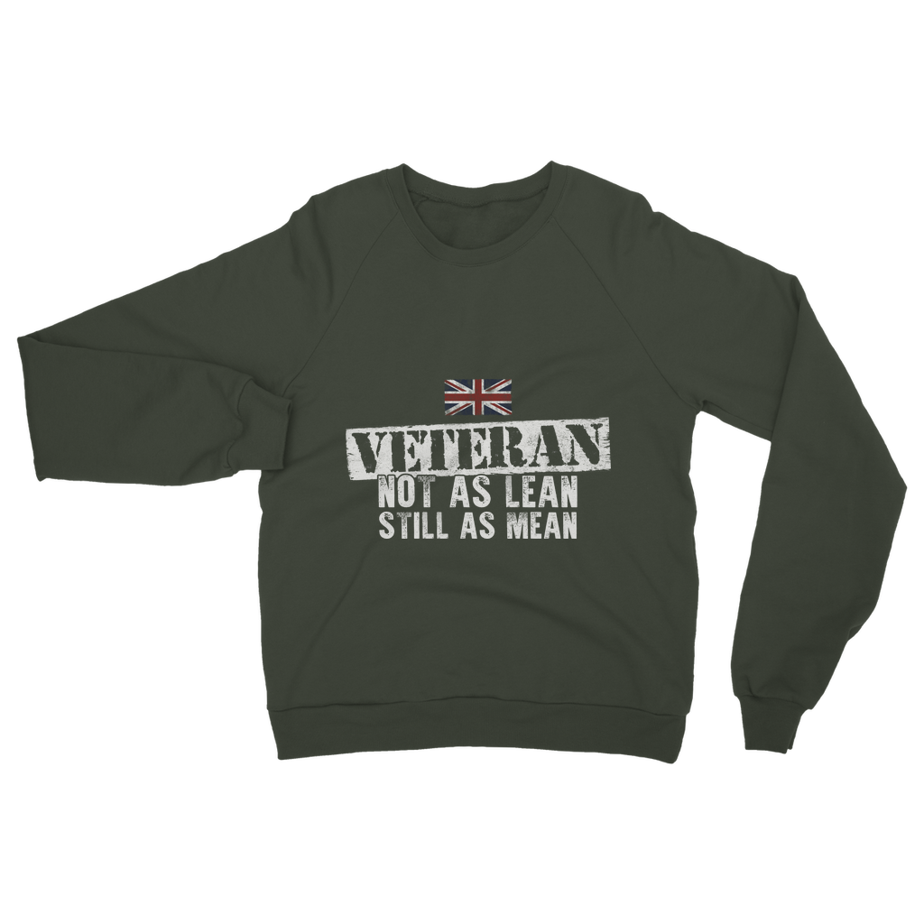 Veteran - Not As Lean Still As Mean Classic Adult Sweatshirt