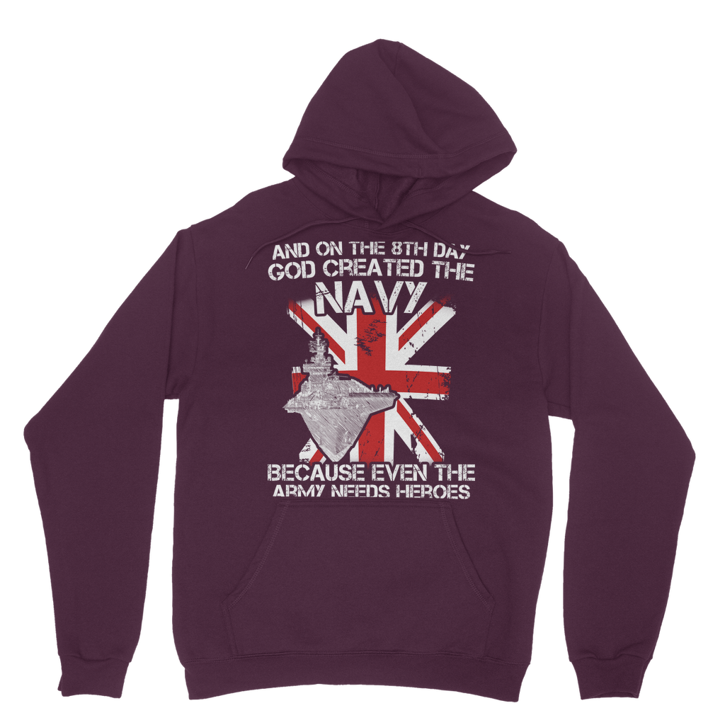 Royal Navy Are Heroes Classic Adult Hoodie