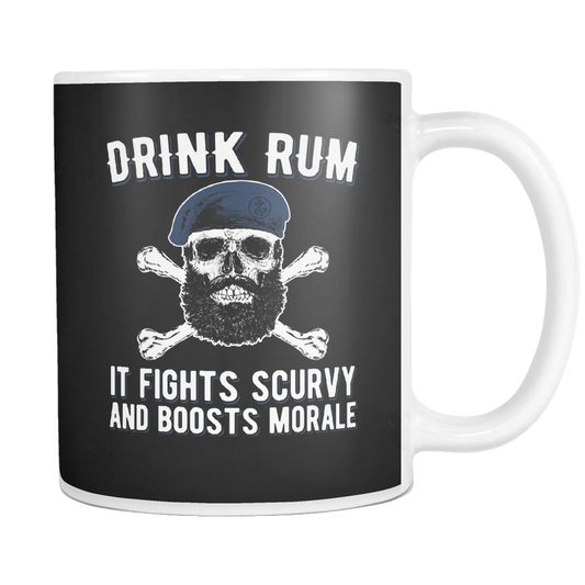 Drink Rum It Fights Scurvy And Boosts Morale Mug