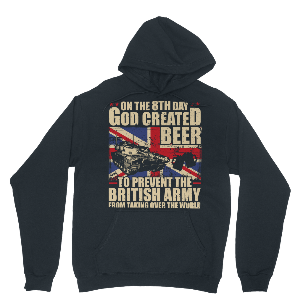 British Army Loves Beer Classic Adult Hoodie