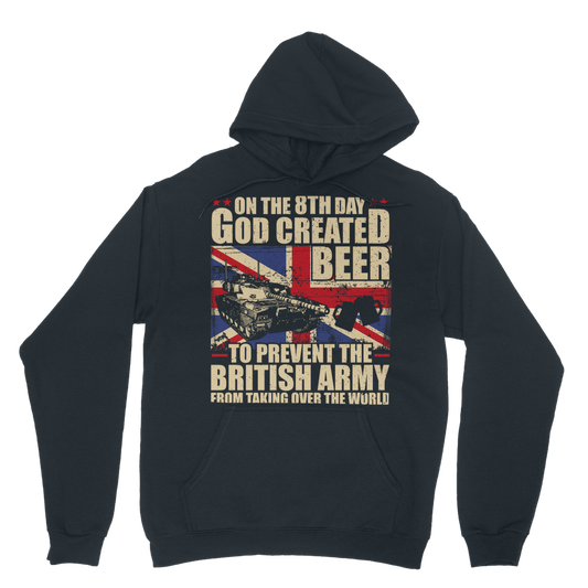 British Army Loves Beer Classic Adult Hoodie