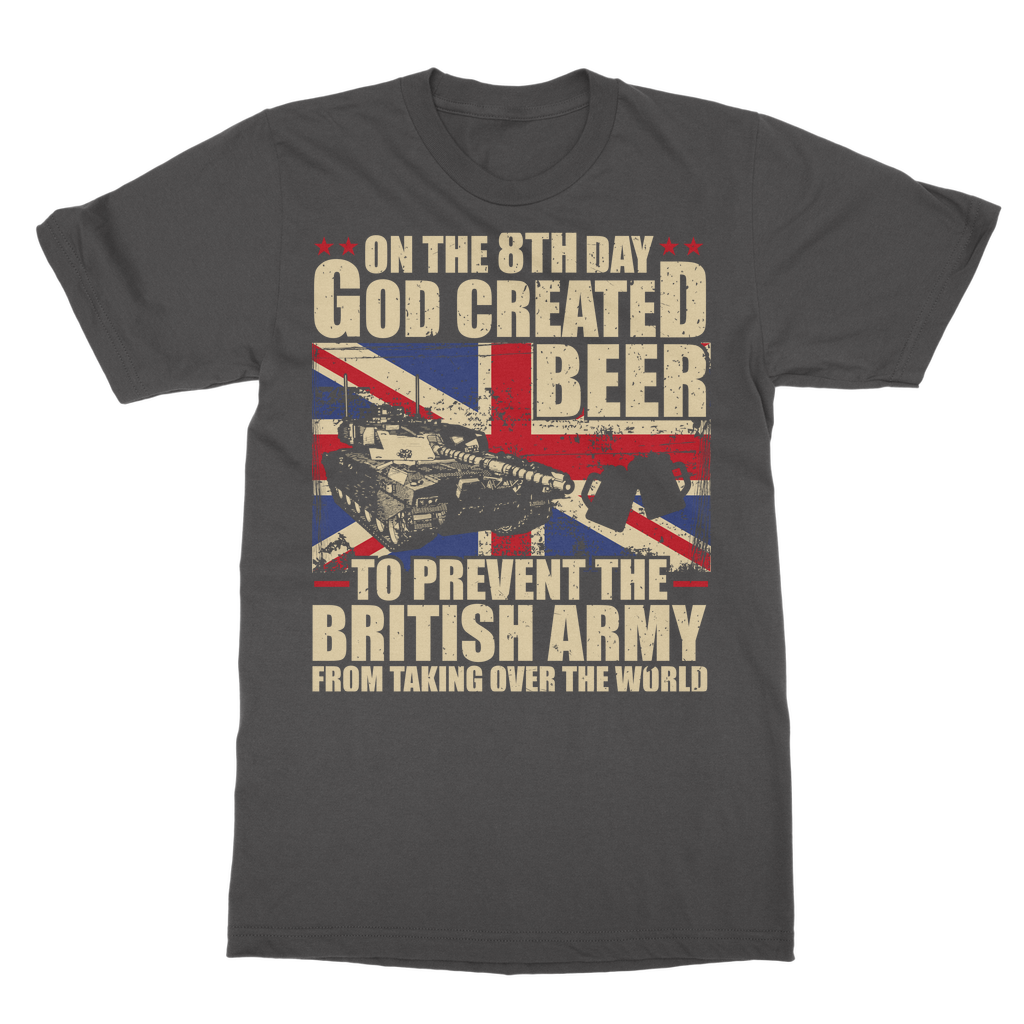 British Army Loves Beer Classic Adult T-Shirt