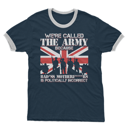 Army BAMFS Adult Ringer T-Shirt
