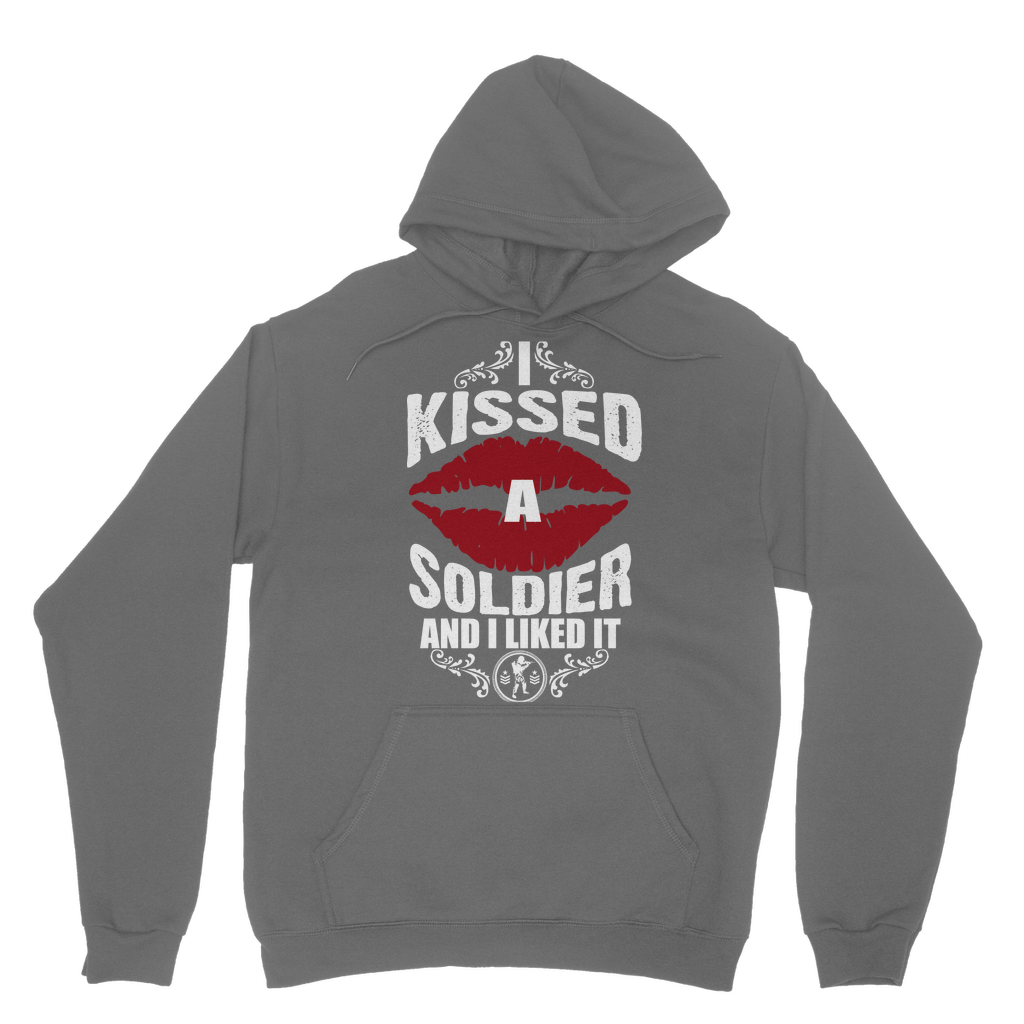 I Kissed A Soldier And I Liked It Classic Adult Hoodie