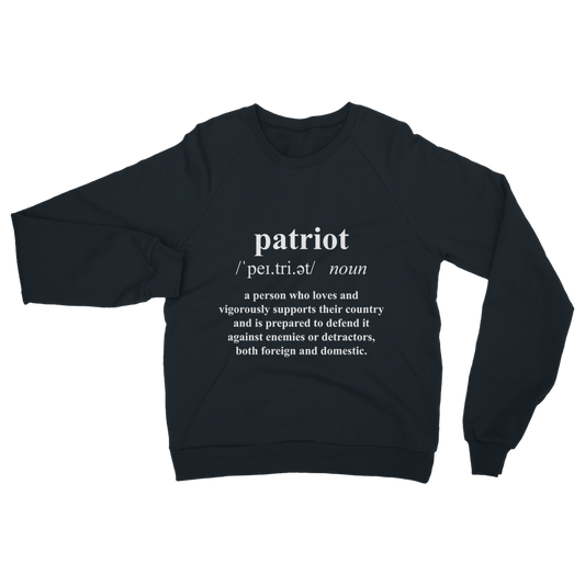 Patriot Dictionary Classic Adult Sweatshirt