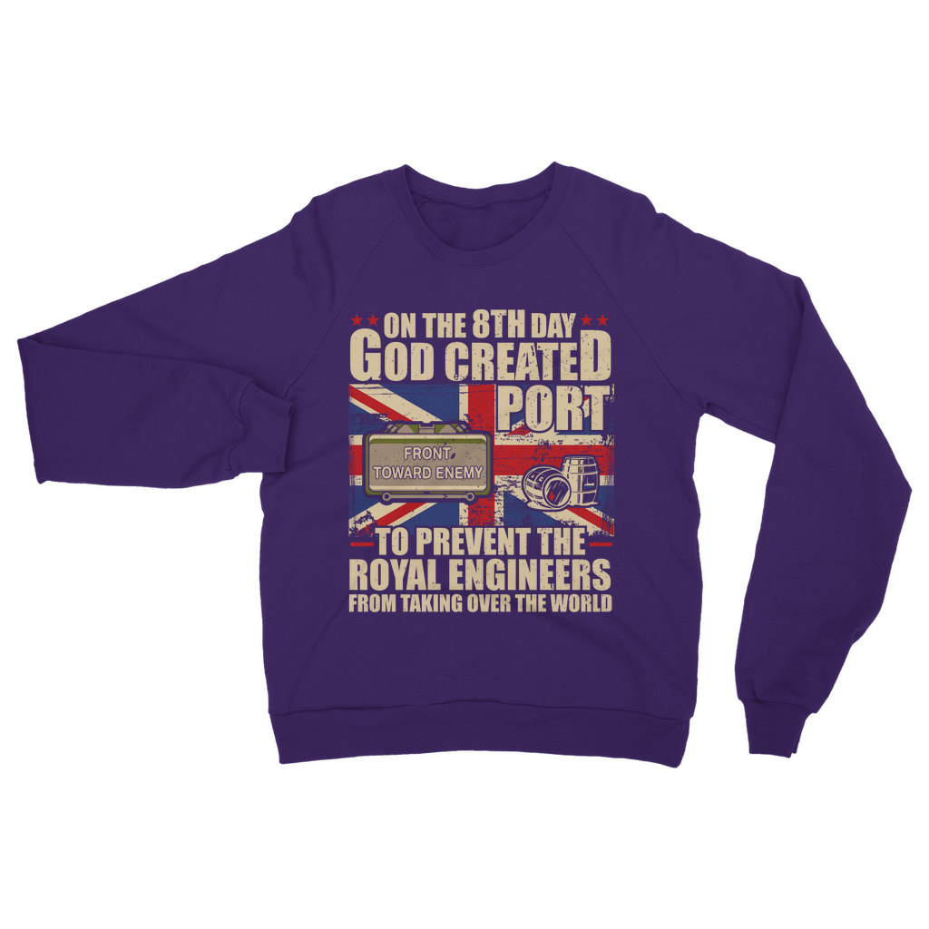 Royal Engineers Love Port Classic Adult Sweatshirt