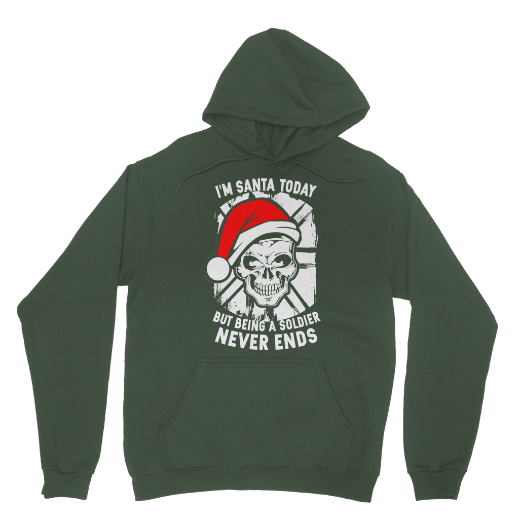 I'm Santa Today But.. Christmas Classic Adult Hoodie