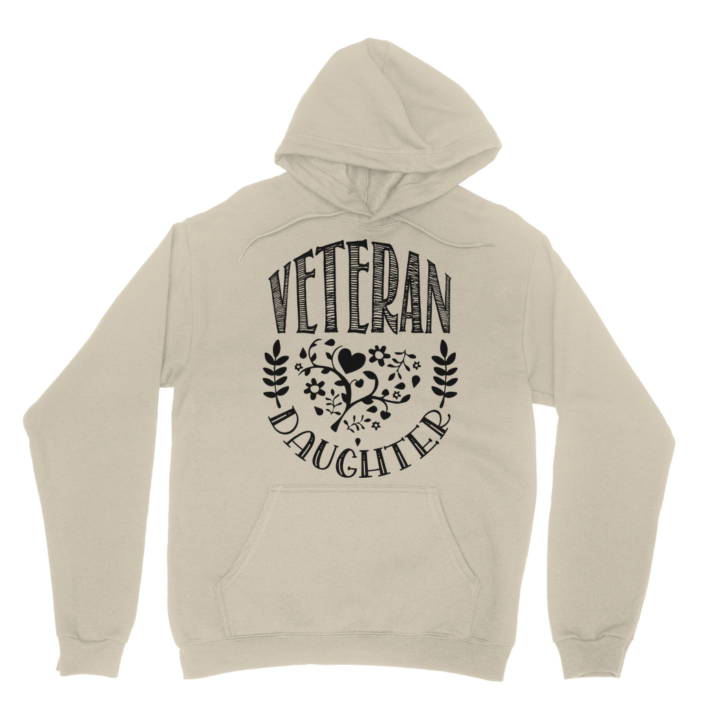 Veteran Daughter Classic Adult Hoodie