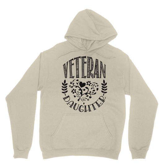 Veteran Daughter Classic Adult Hoodie