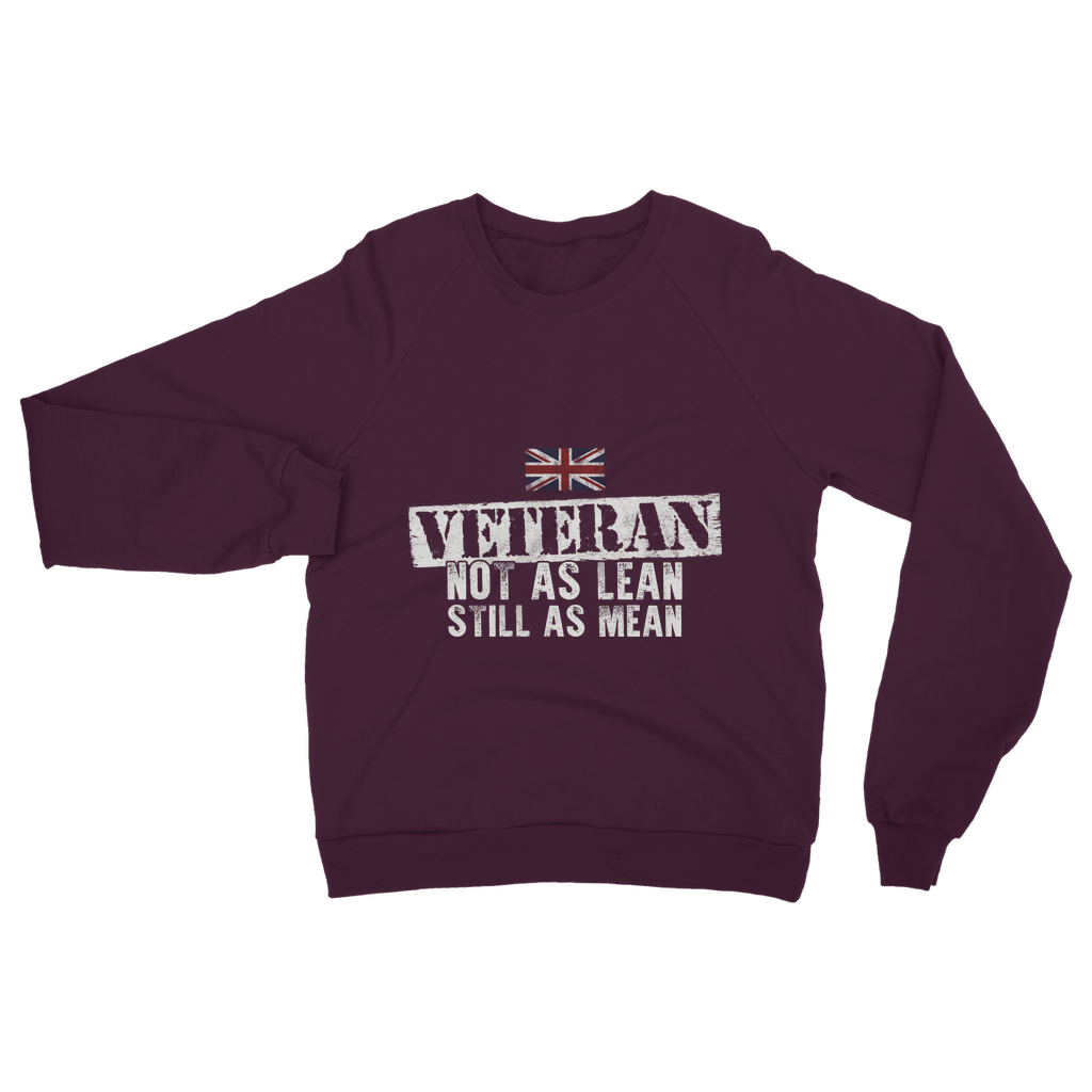 Veteran - Not As Lean Still As Mean Classic Adult Sweatshirt