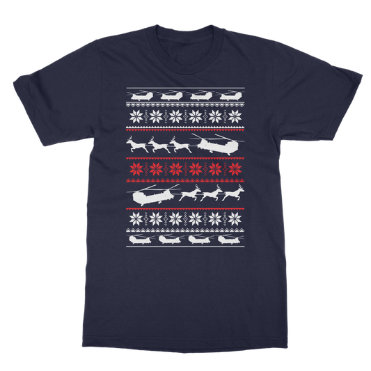 Chinook Christmas Classic Adult T-Shirt
