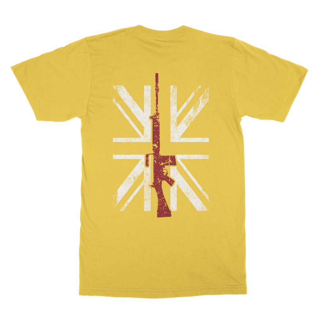 Thin Red Line - SLR (Back Print) Classic Adult T-Shirt