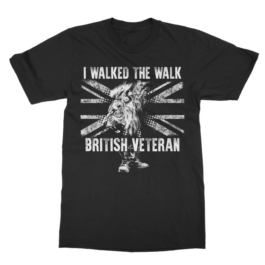 British Veteran - I Walked The Walk Classic Adult T-Shirt