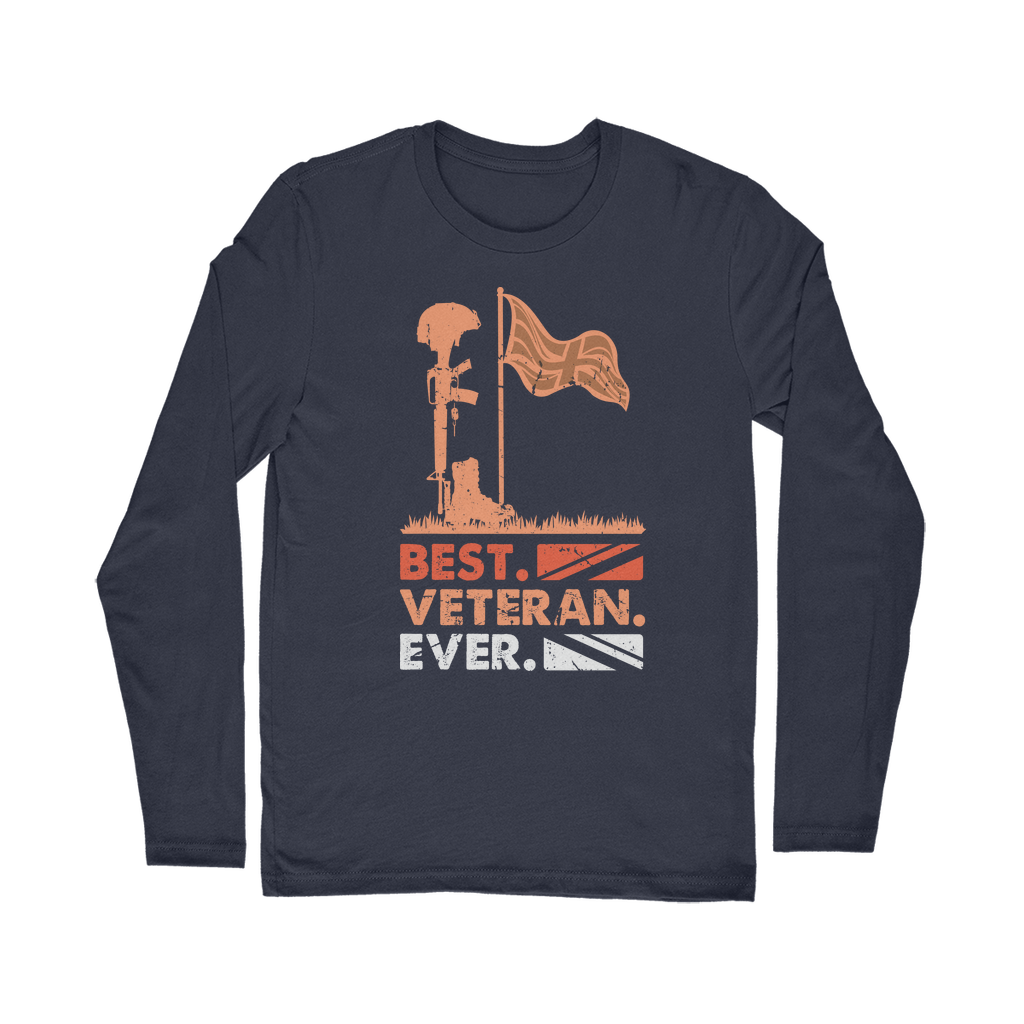 Best. Veteran. Ever. Classic Long Sleeve T-Shirt