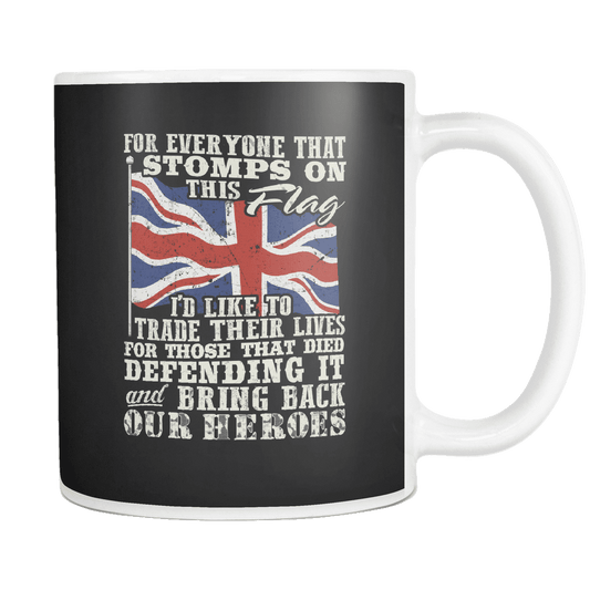 Don't Stomp On This Flag Mug