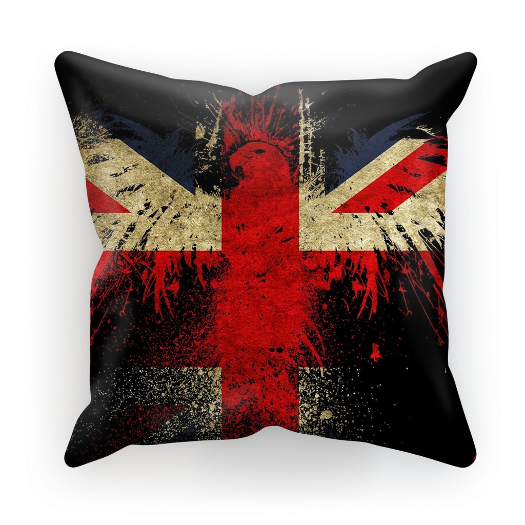 The Union Jack RAF Eagle Sublimation Cushion Cover - Back Side