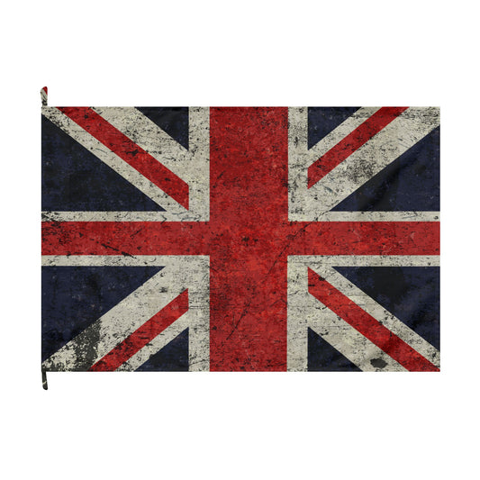 Vintage Union Jack Flag — Double-Sided British Pride Outdoor Flag