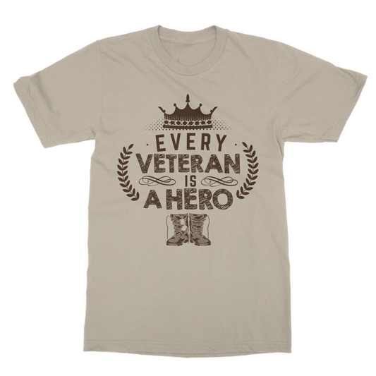 Every Veteran is a Hero Classic Adult T-Shirt