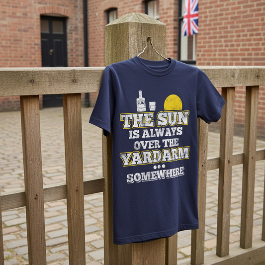 The Sun Is Always Over The Yardarm Somewhere Classic Adult T-Shirt