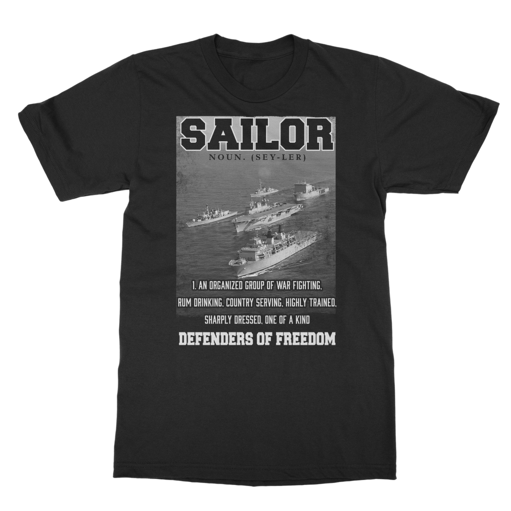 Sailors - Defenders Of Freedom Classic Adult T-Shirt