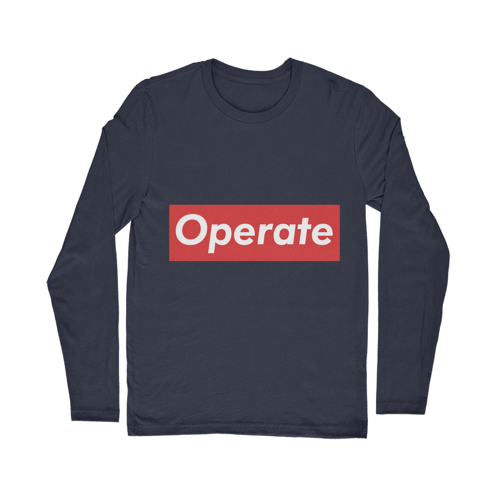 Operate Classic Long Sleeve T-Shirt