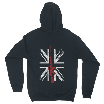 Thin Red Line - SLR (Back Print) Classic Adult Hoodie